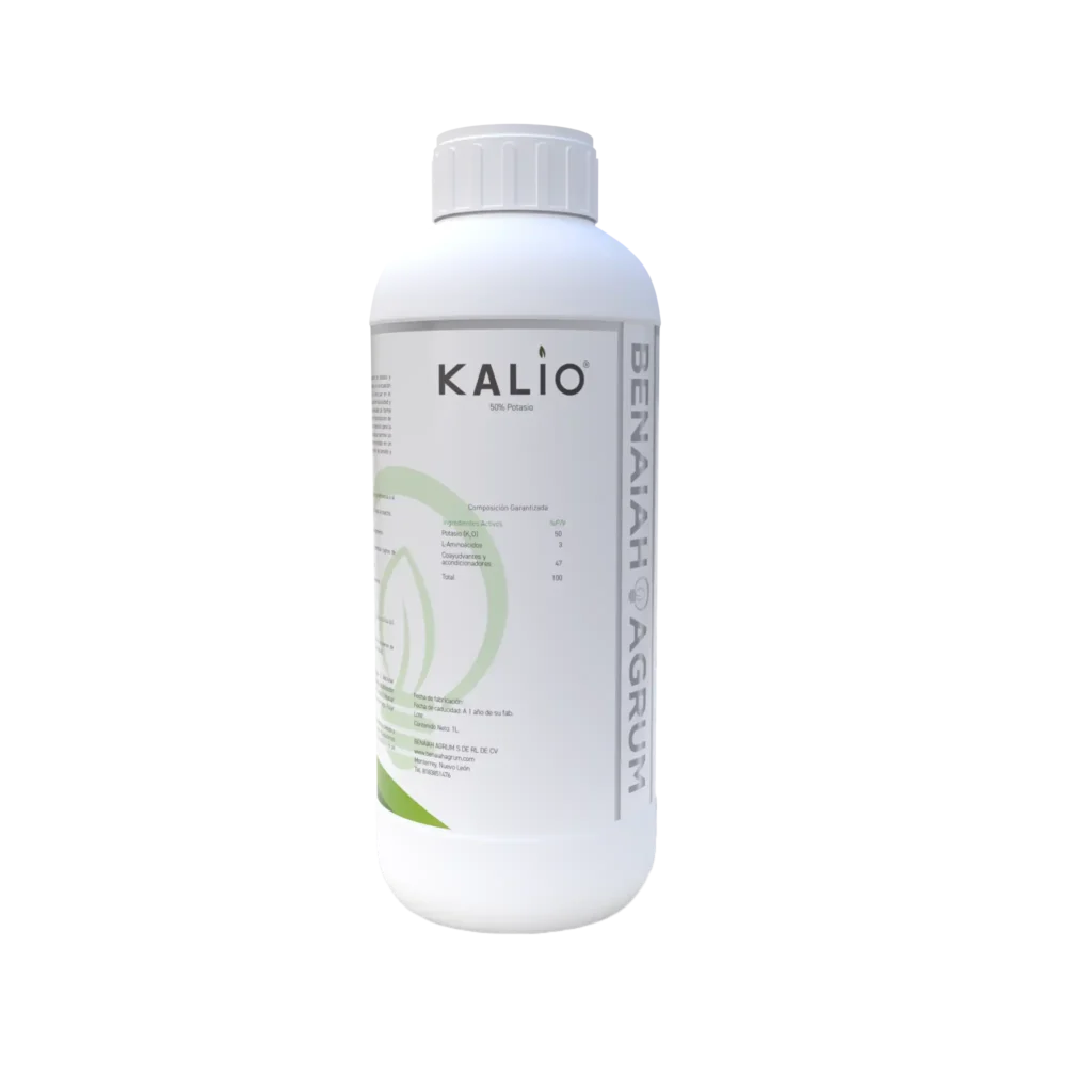 Kalio fertilizante a base de potasio presentación 1 litro